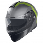 Casque Flip Up AGV Streetmodular Resia Matt Grey Black Yellow Fluo