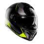 Casque Flip Up AGV Tourmodular Perception Black Grey Yellow Fluo
