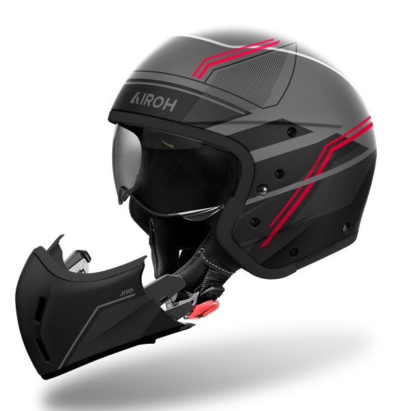 Airoh J 110 Slim Red Matt