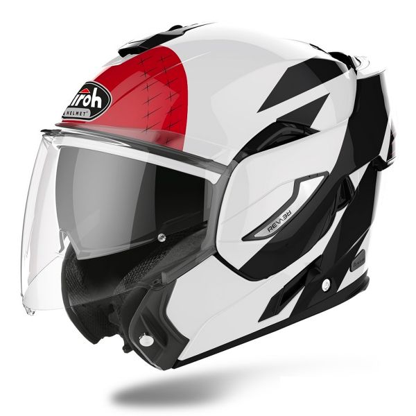 Flip Up Airoh Rev 19 Leaden Red