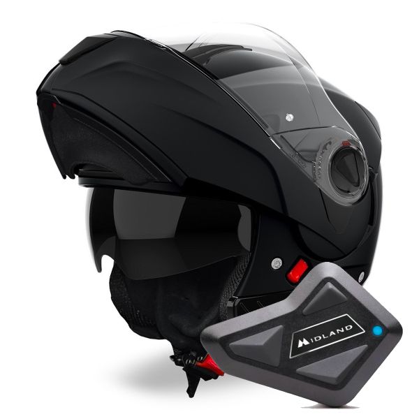 Flip Up Airoh Specktre Color Black Matt + Kit Bluetooth BT Mini Flip Up Airoh Specktre Color Black Matt + Kit Bluetooth BT Mini