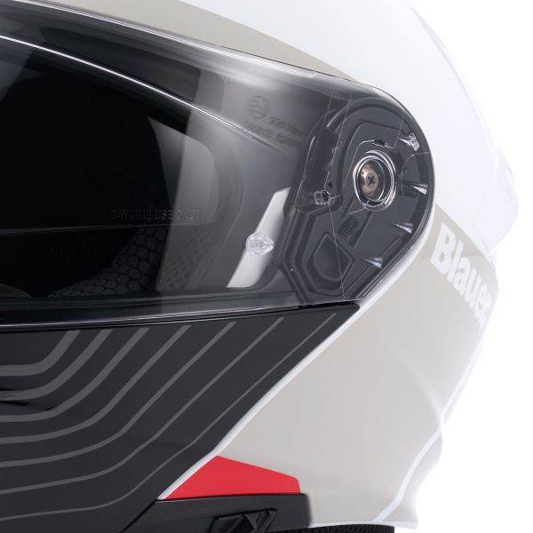 Blauer Noah Glossy White Grey