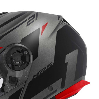 Givi X.21 Evo F Number Matt Titanium Black Red
