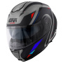 Casque Flip Up Givi X26 Square Matt Grey Black Red Blue
