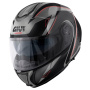Casque Flip Up Givi X26 Square Matt Titanium Black Red