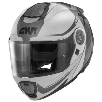 Flip Up Givi X27 Dimension Matt Black Titanium Silver