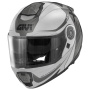 Casque Flip Up Givi X27 Dimension Matt Black Titanium Silver