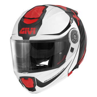 Flip Up Givi X27 Dimension Matt Black White Red