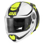 Casque Flip Up Givi X27 Dimension Matt Black White Yellow