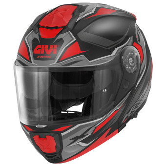 Flip Up Givi X27 Sector Matt Black Titanium Red