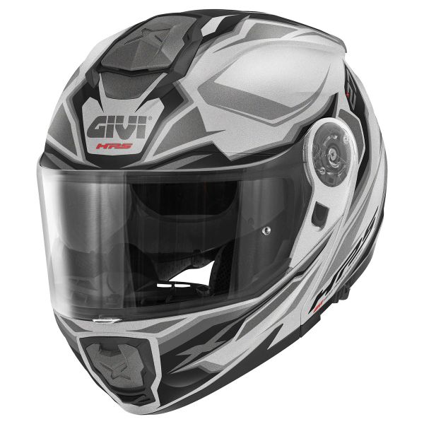 Flip Up Givi X27 Sector Matt Titanium Silver