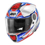 Casque Flip Up Givi X27 Sector White Blue Red