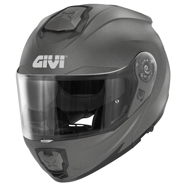 Flip Up Givi X27 Solid Matt Titanium