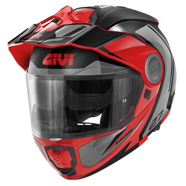 Flip Up Givi X27 Tourer Graphic Black Red