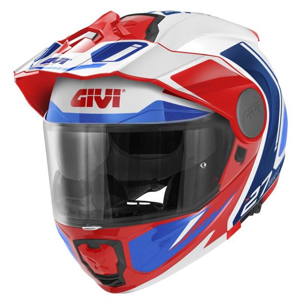Flip Up Givi X27 Tourer Graphic White Blue Red