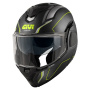 Casque Flip Up Givi X36 Fiber Pulse Matt Black Silver Yellow