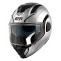 Casque Flip Up Givi X36 Fiber Pulse Silver Black Grey