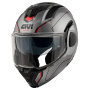 Casque Flip Up Givi X36 Fiber Pulse Titanium Black Red