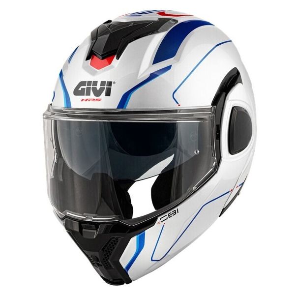 Flip Up Givi X36 Fiber Pulse White Blue Red