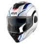 Casque Flip Up Givi X36 Fiber Pulse White Blue Red