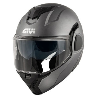 Flip Up Givi X36 Solid Matt Titanium