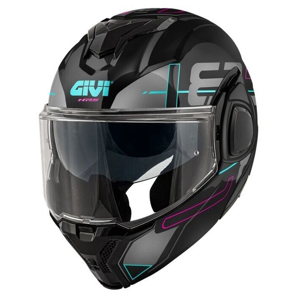 Flip Up Givi X36 Vertigo Black Fuchsia