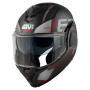 Casque Flip Up Givi X36 Vertigo Matt Black Red
