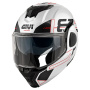 Casque Flip Up Givi X36 Vertigo White Black Red