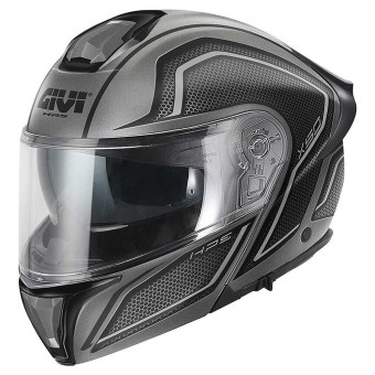 Flip Up Givi X50 Fiber Hologram Matt Titanium Black Grey