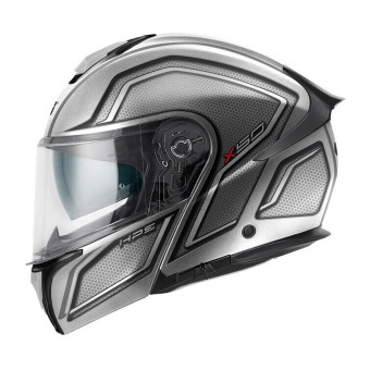 Givi X50 Fiber Hologram Silver Black Metal Titanium Red