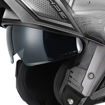 Givi X50 Fiber Hologram Silver Black Metal Titanium Red