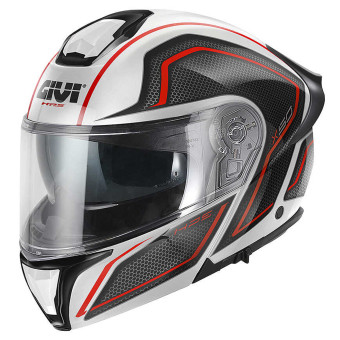 Flip Up Givi X50 Fiber Hologram White Black Red