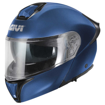 Flip Up Givi X50 Fiber Solid Matt Metal Blue