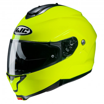 HJC C91 Fluo Green + Kit Bluetooth SMH5 Solo
