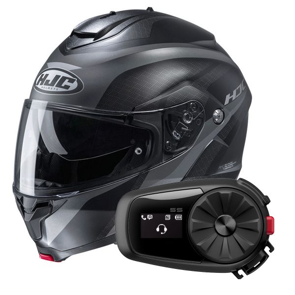 Flip Up HJC C91 Taly MC5SF + Kit Bluetooth 5S Solo
