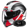 Casque Flip Up HJC C91N Jyn MC1 + Kit bluetooth 5R Lite Solo