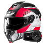 Casque Flip Up HJC C91N Kaon MC1SF + Kit Bluetooth 5S Solo