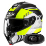 Casque Flip Up HJC C91N Kaon MC3H + Kit bluetooth 5R Lite Solo