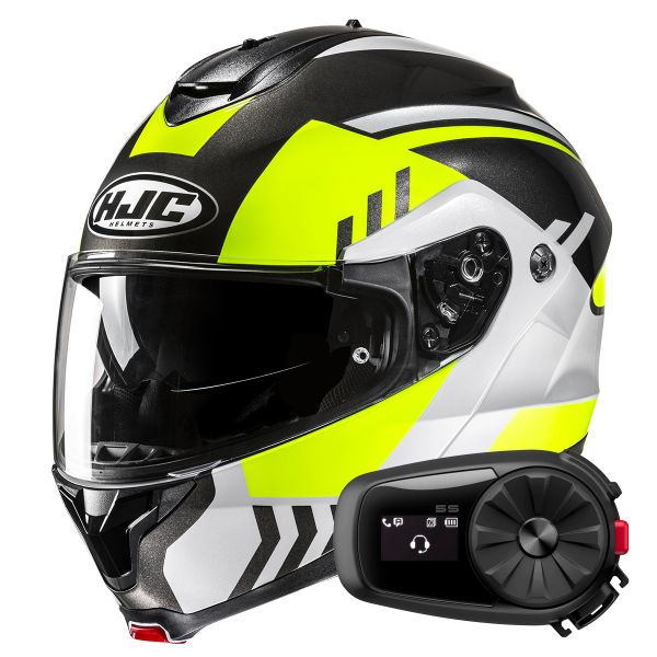 Flip Up HJC C91N Kaon MC3H + Kit Bluetooth 5S Solo Flip Up HJC C91N Kaon MC3H + Kit Bluetooth 5S Solo