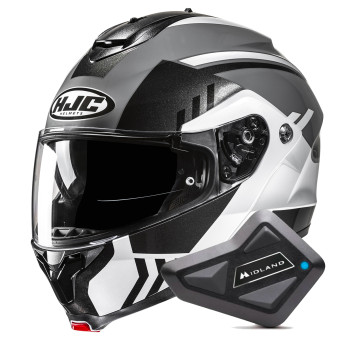 Flip Up HJC C91N Kaon MC5 + Kit Bluetooth BT Mini