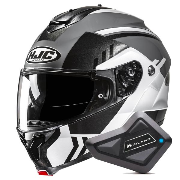 Flip Up HJC C91N Kaon MC5 + Kit Bluetooth BT Mini Flip Up HJC C91N Kaon MC5 + Kit Bluetooth BT Mini