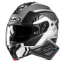 Casque Flip Up HJC C91N Kaon MC5 + Kit Bluetooth BT Mini