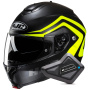 Casque Flip Up HJC C91N Nepos MC3HSF + Kit Bluetooth BT Mini