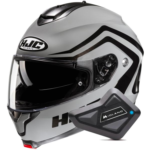 Flip Up HJC C91N Nepos MC5 + Kit Bluetooth BT Mini Flip Up HJC C91N Nepos MC5 + Kit Bluetooth BT Mini