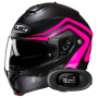 Casque Flip Up HJC C91N Nepos MC8SF+ Kit bluetooth 5R Lite Solo