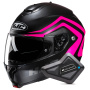 Casque Flip Up HJC C91N Nepos MC8SF + Kit Bluetooth BT Mini