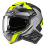 Casque Flip Up HJC F100 Bios MC3HSF + Kit Bluetooth BT Mini
