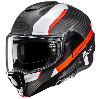 Casque Flip Up HJC F100 Carbon Askan MC6HSF