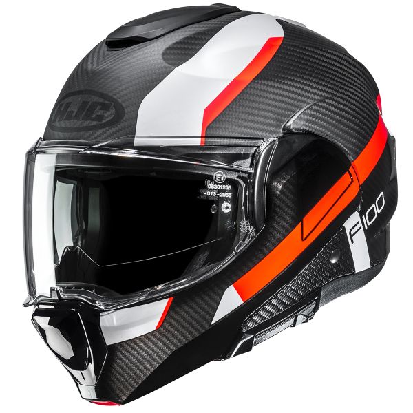 Flip Up HJC F100 Carbon Askan MC6HSF