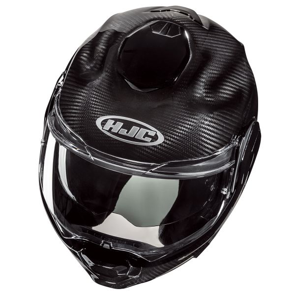 HJC F100 Carbon Black + Kit bluetooth 5R Lite